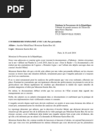 Lettre de Lanceurs D'alerte À La Procureure de La République de Thionville.