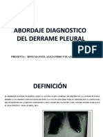 Abordaje Diagnostico Del Derrame Pleural (1)