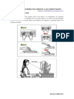 Las Posturas Correctas Frente A Un Computador