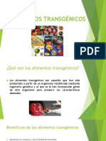 Alimentos Transgénicos