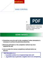 Production Operations: SAND CONTROL