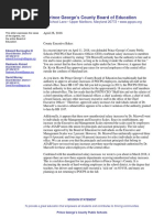 PGCPS Board Letter