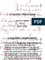 Linguistic Imperialism 