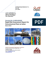 Rapid Risk Assessment Report For Petrochemical Plant at Sohar