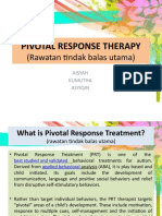 Pivotal Response Therapy: (Rawatan Tindak Balas Utama)