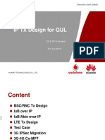 Huawei IP TX Design Document for GUL Security Networks