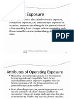 Operating Exposure