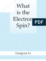 What Is The Electron Spin