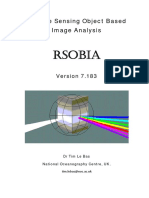 Rsobia: Remote Sensing Object Based Image Analysis