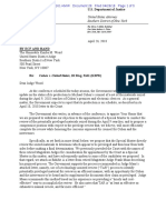 DOJ Letter to Court