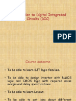 Introduction To Digital Integrated Circuits (DIC)