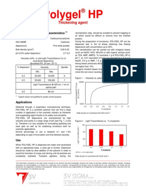 bibel ubrugt Whirlpool Polygel HP | PDF | Polymers | Viscosity