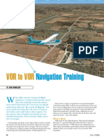 VOR To VOR Navigation PDF
