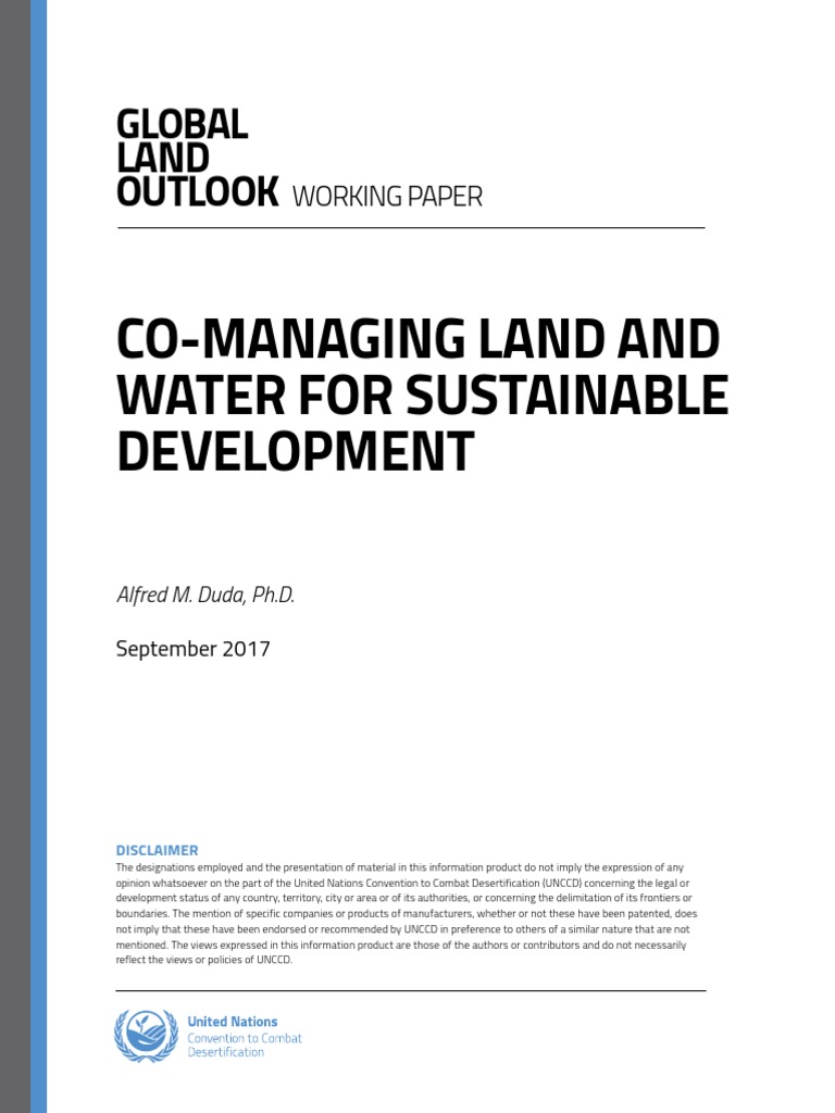 Co-Managing Land and Water For Sustainable Development | PDF | Water ...
