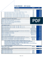 Lista precios módulos fotovoltaicos 2011