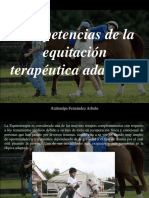 Atahualpa Fernandez Arbulu - Competencias de la equitación terapéutica adaptada