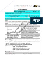 Plano - Redes de Distribuicao