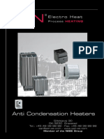 Anti Condensation Heaters March 2011