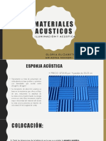 Materiales Acusticos