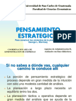 2.2 Usac - El Pensamiento Estrategico 2016