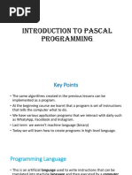 pascal intro