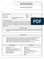 Obligación de Informar Auxiliar de Aseo