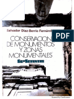 Conservación de Monumentos y Zonas Monumentales