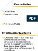 Investigacion Cualitativa, Análisis e Historia
