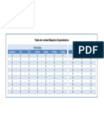 Tabla de Verdad Arquitectura