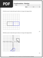 Transformations - Rotation