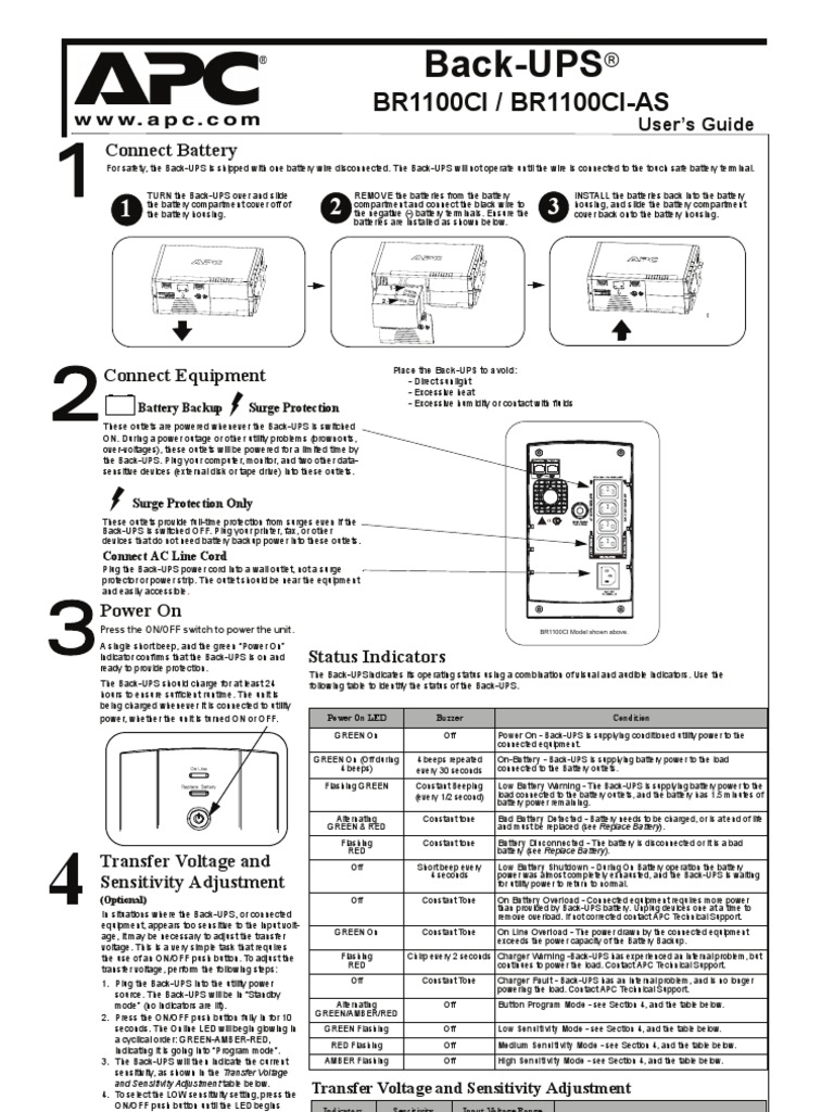 APC 1100 MANUAL visual data 3