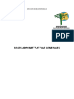 Bases Administrativas Generales