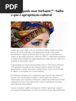 Apropiacao Cultural