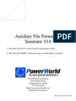 Auxiliary File Format