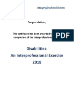 Cert Disabilities Template