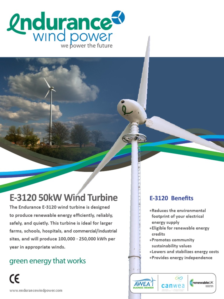 E3120 Appendices | PDF | Wind Power | Wind Turbine