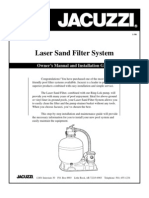 Laser Sand Filter System: Owner's Manual and Installation Guide