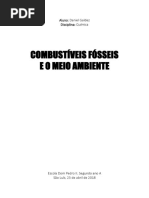 Trabalho de química, por Daniel Galdez de São Luis maranhão