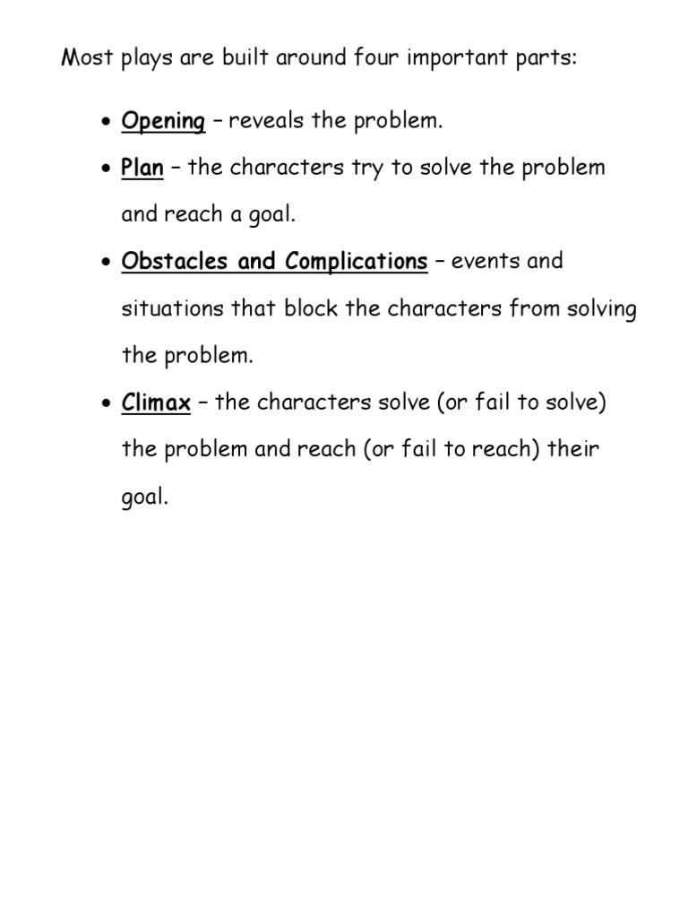 4 Parts of A Play PDF