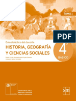 Historia, Geografía y Ciencias Sociales 4º Básico - Guía Didáctica Del Docente Tomo 1