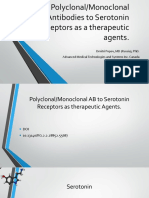 Polyclona/lMonoclonal AB To Serotonin Receptors As Therapeutic Agents.