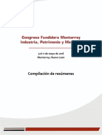 CongresoFundidoraMonterreyIndustriaPatrimonioMemoria