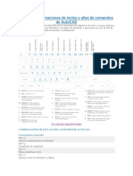 Listas Alias Comandos AutoCAD