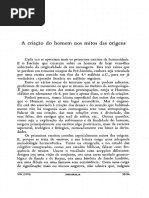 A Criação Do Homem Nos Mitos Das Origens