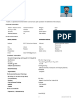 NLC CV Sample