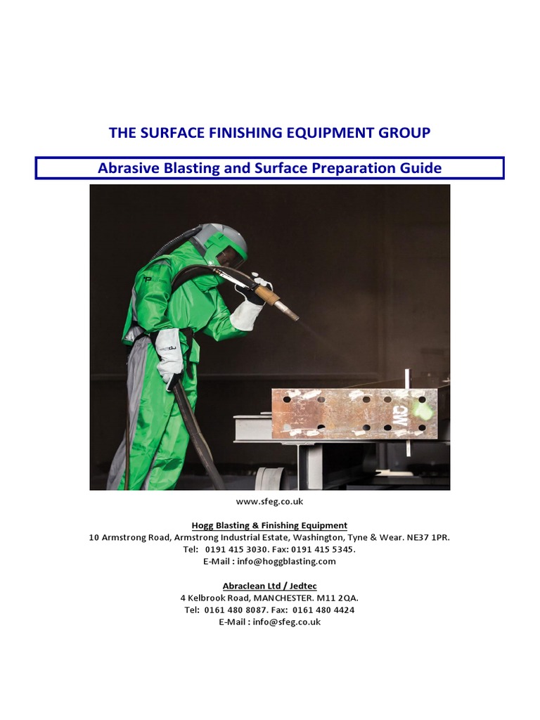 Abrasive Blasting Surface Prep Guide | PDF | Abrasive | Rust