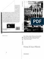 Peter Burke - FORMAS DE HACER HISTORIA PDF