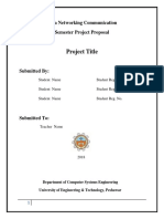DCN Project Proposal