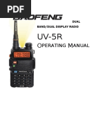 Baofeng UV-5R Series Operating Manual