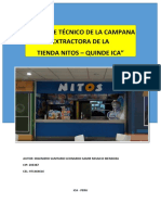 Informe Técnico de La Campana Extractora